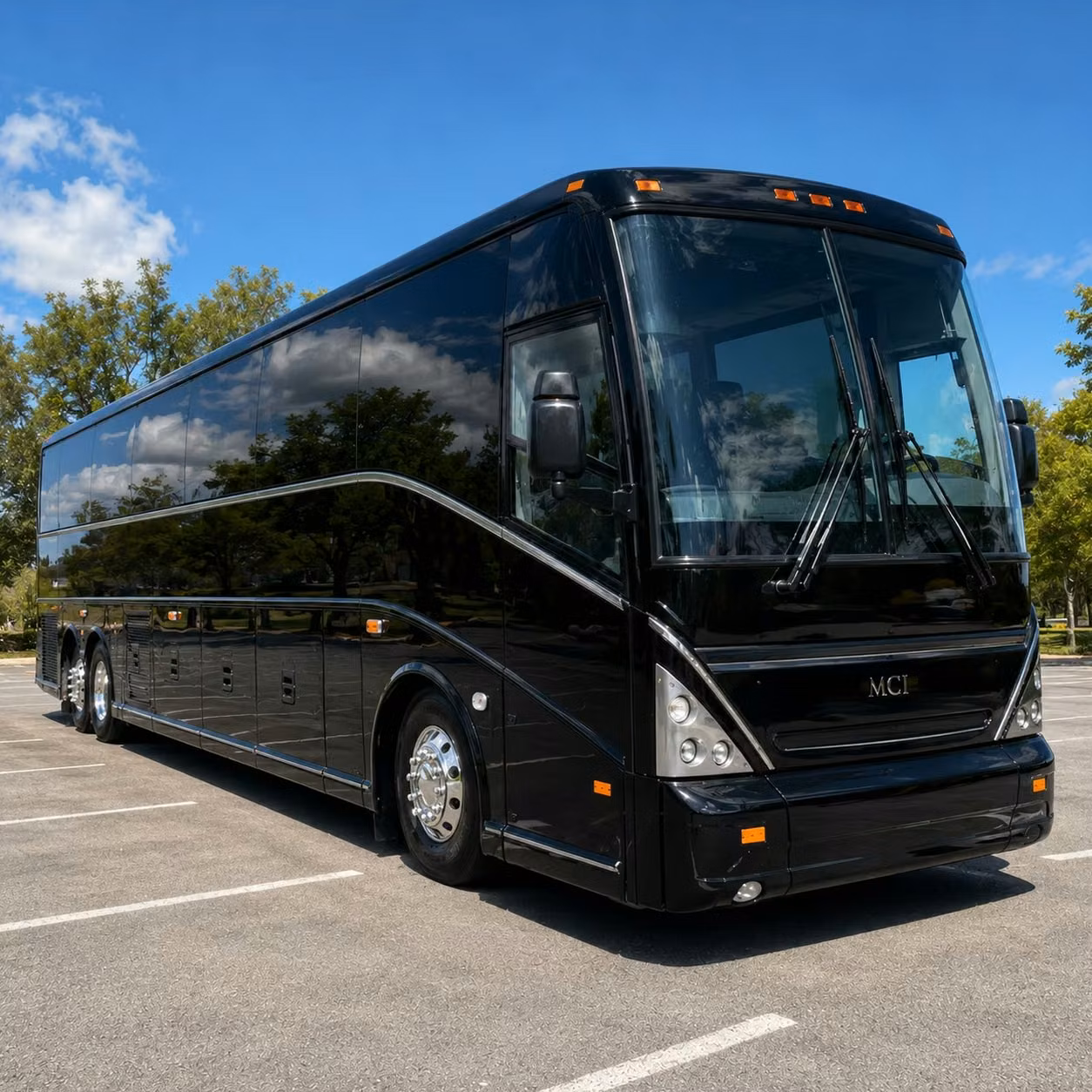 charter buses for large concert groups traveling from chesapeake