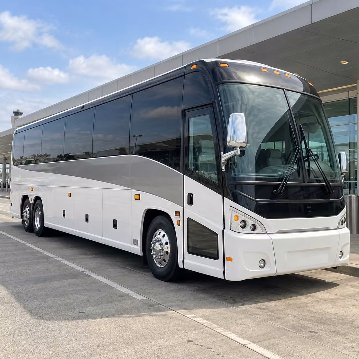 field trip bus rentals for chesapeake high schools and large groups